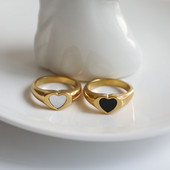Μοντέρνα κοσμήματα Joolim High End PVD Plated Shell Heart από ανοξείδωτο ατσάλι 2021