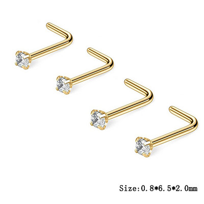 Vairāku stilu nerūsējošais tērauds, seksīgs kubisks cirkons.