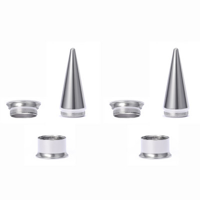 ZS 1 par 2-18 mm tunela za uši Kompleti za istezanje konusa Mjerači za proširenje uha od nehrđajućeg čelika 316L Dvostruki prošireni čepići za uši Body Piercing