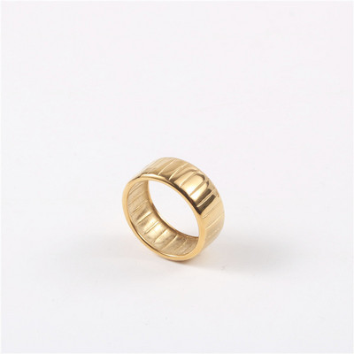 Joolim augstas klases PVD moderni pīti gredzeni sievietēm nerūsējošā tērauda juvelierizstrādājumu vairumtirdzniecība