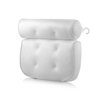 Jastuk za SPA kadu s vakuumskim čašicama za podršku za vrat i leđa Jastuk za naslon za glavu zadebljan za kućnu hidromasažnu kadu Kupaonski jastučić Dodaci