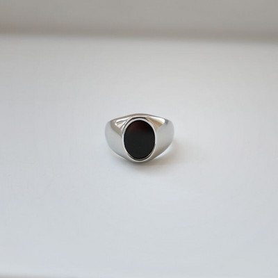 Joolim augstas klases PVD pārklāti nerūsējošā tērauda gredzeni ovāli apvalka gredzeni bez aptraipīšanas