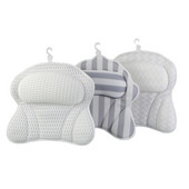 Starfish Butterfly vannas spilvens New Shell Butterfly vannas istabas vanna 3D vanna kvadrātveida spilvens, neslīdošs, ātri žūstošs vannas galvas balsts