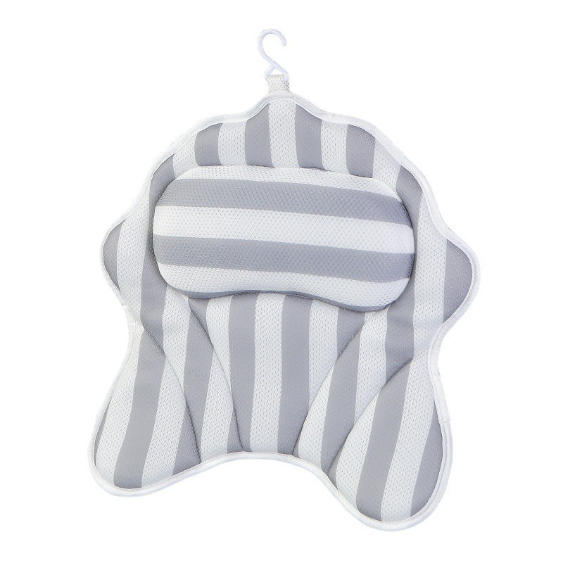 Starfish Butterfly vannas spilvens New Shell Butterfly vannas istabas vanna 3D vanna kvadrātveida spilvens, neslīdošs, ātri žūstošs vannas galvas balsts