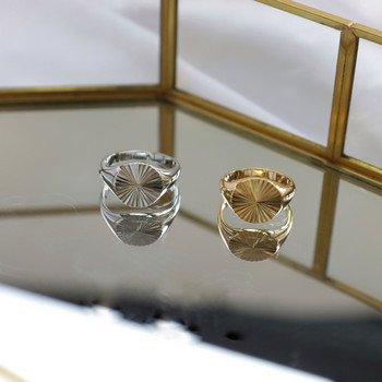 Joolim High End PVD Plated Dainty Sunburst Rings για Γυναικεία Κοσμήματα από ανοξείδωτο ατσάλι