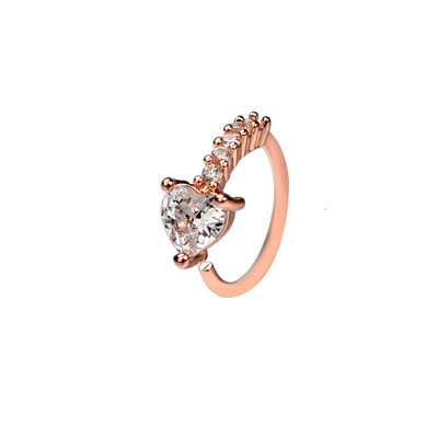 18G 1tk augustamine nina rõngas kõrva nina rõngad Heart Star Cz Helix kõhre tragus kõrvarõngad ninasõõrme keha ehted