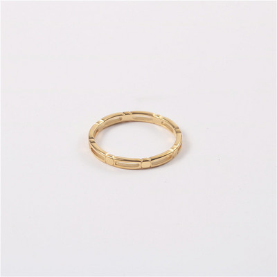 Joolim High End Gold Finish Fashion Personality Hollow Rings Trendy για γυναίκες 18 K PVD επιμεταλλωμένα κοσμήματα από ανοξείδωτο χάλυβα Χονδρική
