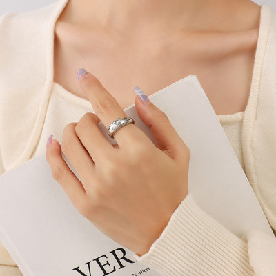 Joolim High End zlatni PVD vodootporni retro modni cirkonski prstenovi za žene Veleprodaja nakita od nehrđajućeg čelika