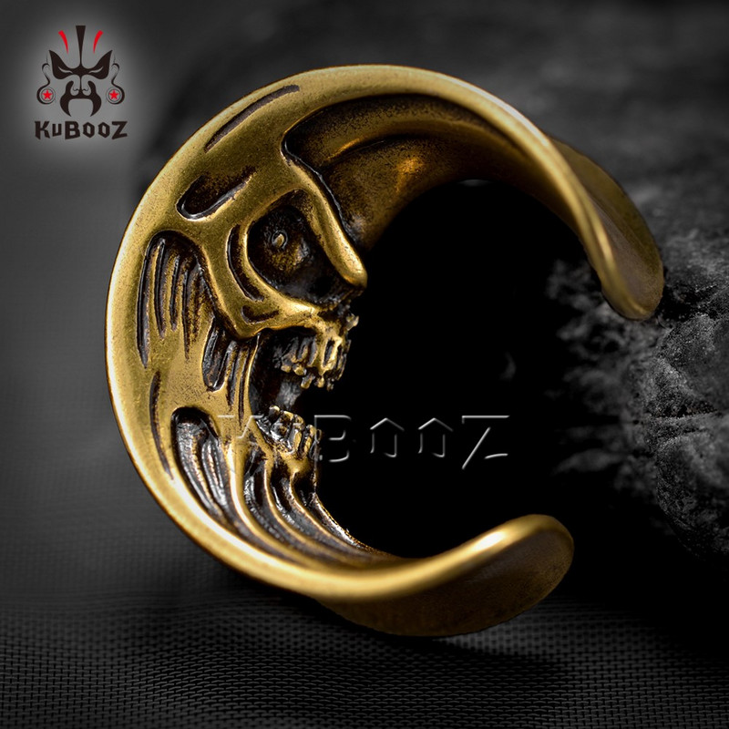 KUBOOZ Jedinstveni bakreni kostur Tuneli za uši Mjerači Čepovi Urezi Piercing Ekspander Nosilice Naušnice Nakit za piercing tijela 2 KOM.