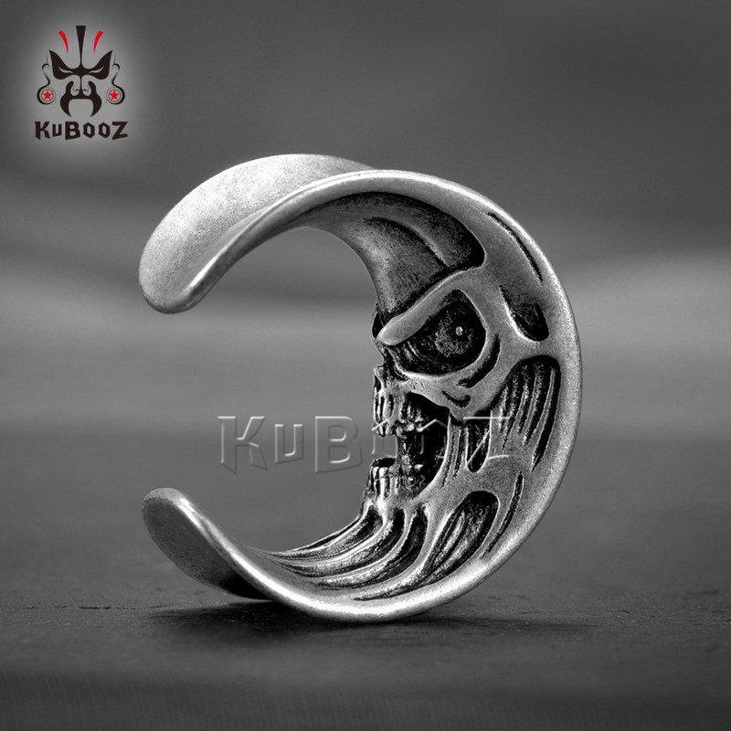 KUBOOZ Jedinstveni bakreni kostur Tuneli za uši Mjerači Čepovi Urezi Piercing Ekspander Nosilice Naušnice Nakit za piercing tijela 2 KOM.