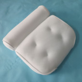 Jastuk za SPA kadu s vakuumskim čašicama za podršku za vrat i leđa Jastuk za naslon za glavu zadebljan za kućnu hidromasažnu kadu Kupaonski jastuk Dodaci