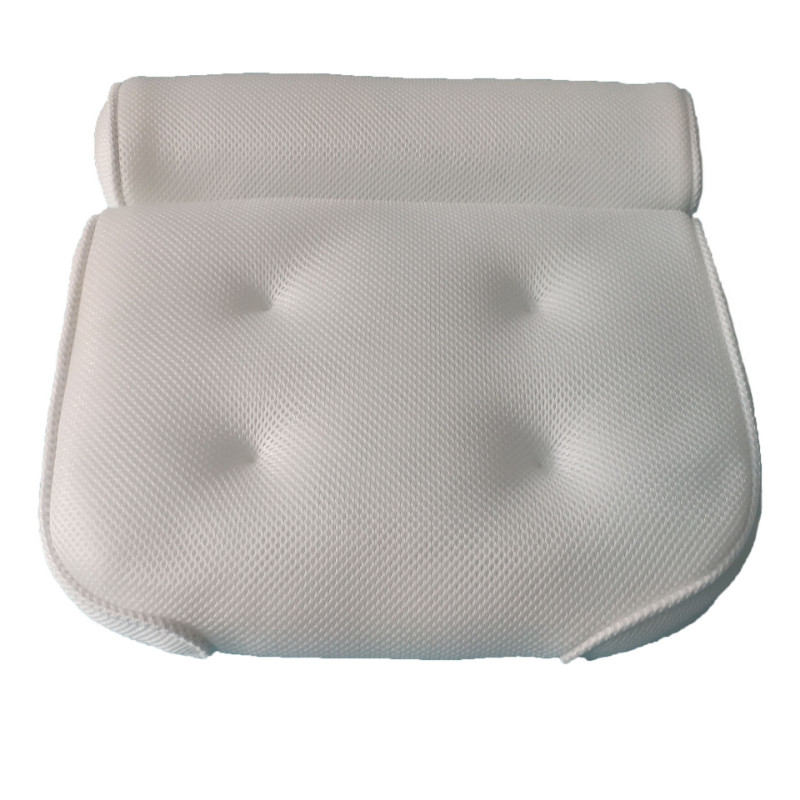 Jastuk za SPA kadu s vakuumskim čašicama za podršku za vrat i leđa Jastuk za naslon za glavu zadebljan za kućnu hidromasažnu kadu Kupaonski jastuk Dodaci