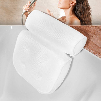 Αντιολισθητικό μαξιλάρι μπάνιου Spa Μαξιλάρι μπανιέρας μπανιέρας σπα Μαξιλάρι κεφαλής με βεντούζες για τον αυχένα