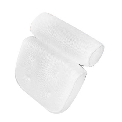 Jastuk za kupanje protiv klizanja Jastuk za kadu za kupanje Spa jastuk Jastuk za naslon za glavu s vakuumskim čašicama za vrat i leđa