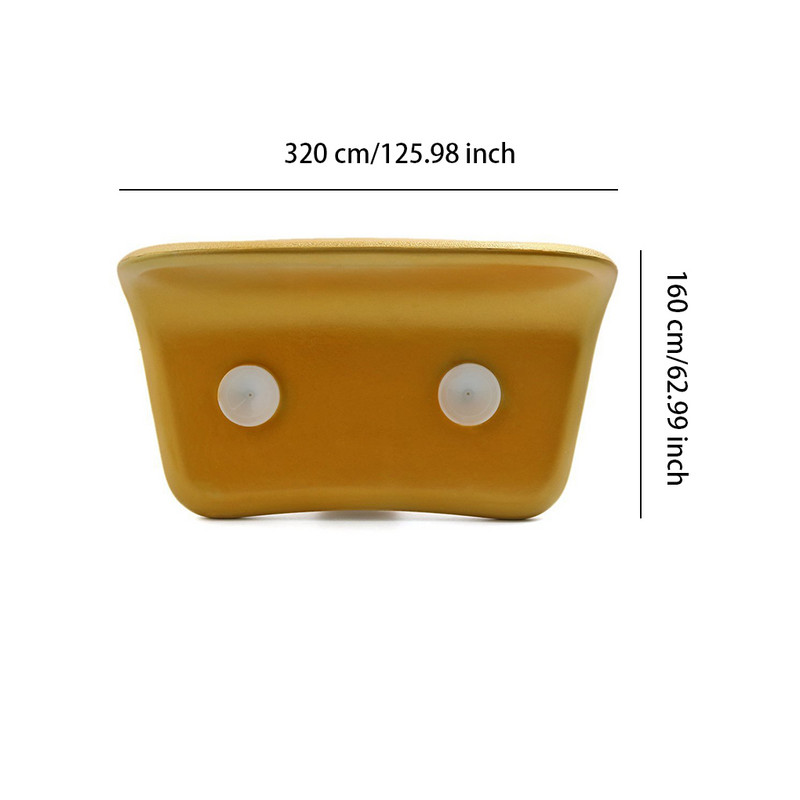 Jastuk za kupanje Kožni protuklizni Jastuk za tuširanje Bez udaraca Naslon za glavu za kadu Za domaćinstvo Hotelska kupaonica Oprema za opuštanje