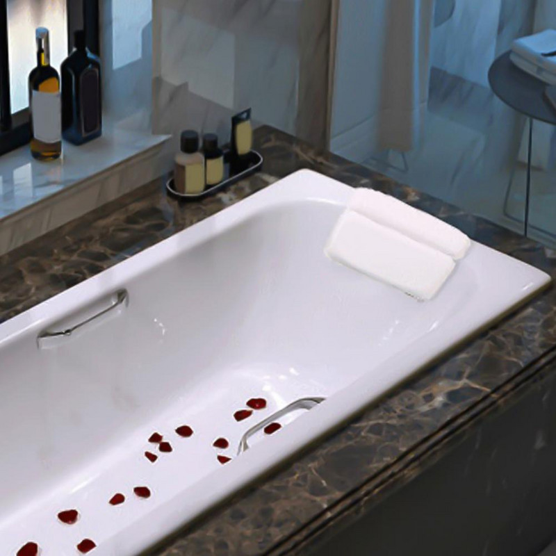 Praktičan jastuk za kadu nježne teksture s višestrukim vakuumskim čašicama za kućanstvo