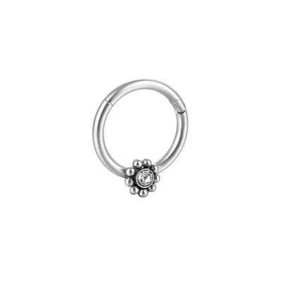 Leptir prsten za piercing nosa Prsten za piercing nosne pregrade Titanijski čelik Nariz piercing ušne hrskavice Tragus Goth piercing Nez Opal