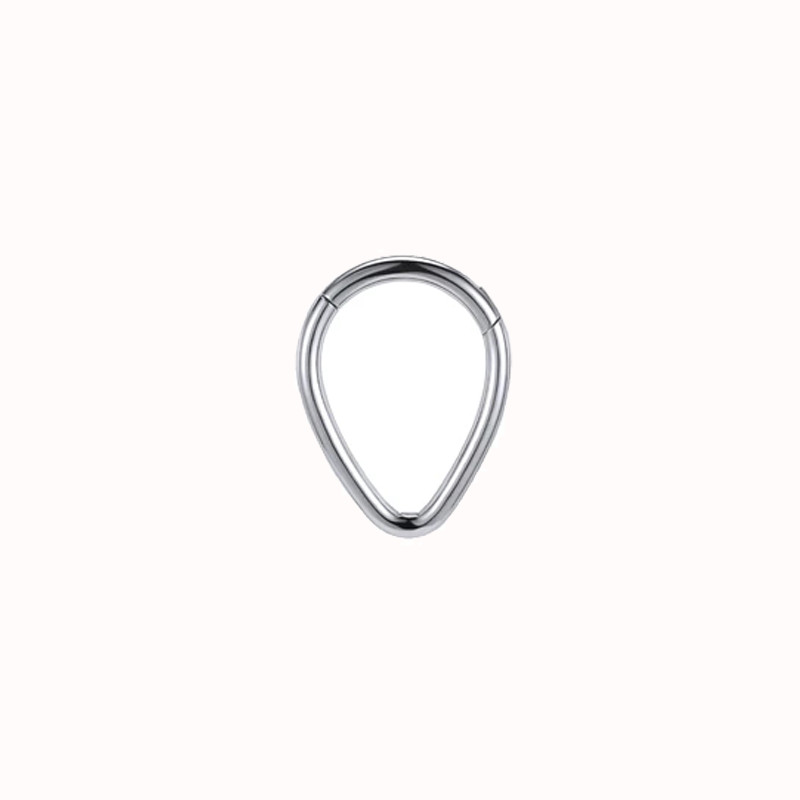 Leptir prsten za piercing nosa Prsten za piercing nosne pregrade Titanijski čelik Nariz piercing ušne hrskavice Tragus Goth piercing Nez Opal