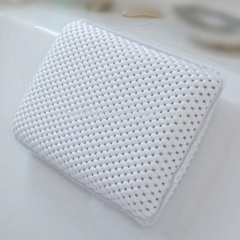 Luksuzni jastuk za kupanje Spužvasti Relax 8 usisni dodaci za kadu Udobna kupaonica Vodootporan Mekani jastuk za vrat Potpora za glavu