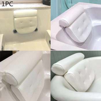 3D Mesh Neck Back Premium αδιάβροχο πολυτελές άνετο μαξιλάρι μπάνιου σπα