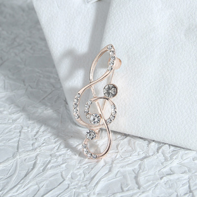 Personalizirani broš Note Ženski manjinski dizajn Senior Sense Anti Tanishing Odijelo Kaput Dodaci Ovratnik Igla Gumb Odjeća