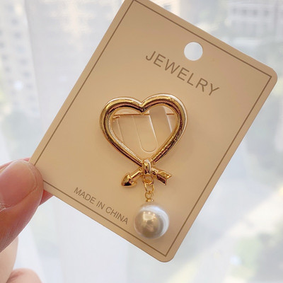 Srebrna boja za sprječavanje provirivanja, biserni broševi za žene, modni slatki cvijet, leptir, ovratnik za grudi, nakit na veliko