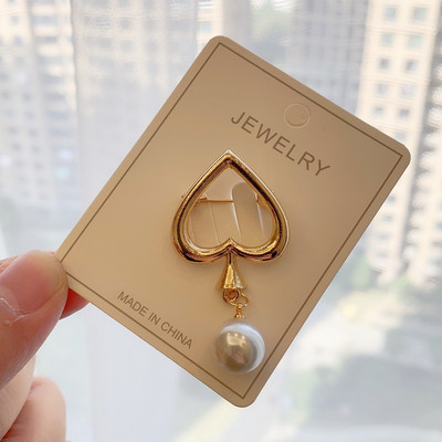 Srebrna boja za sprječavanje provirivanja, biserni broševi za žene, modni slatki cvijet, leptir, ovratnik za grudi, nakit na veliko