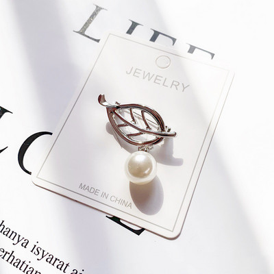 Srebrna boja za sprječavanje provirivanja, biserni broševi za žene, modni slatki cvijet, leptir, ovratnik za grudi, nakit na veliko