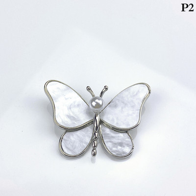 1Gb Tauriņš Piespraudes Sievietēm Šarms Pērļu Zelta Krāsa Piespraudes Ballīte Kāzu Dāvanas Apģērbi Aksesuāri Rotaslietas Dāvana