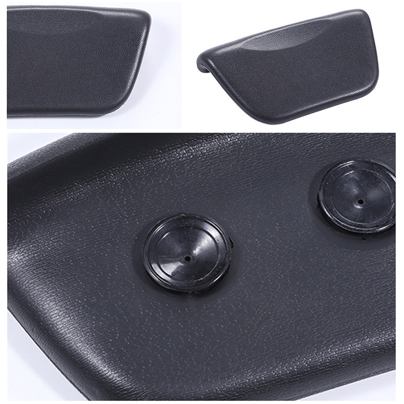 Jastuk za vruću kadu PU jastuk za kadu s protukliznim vakuumskim čašicama, ergonomskim kućnim spa naslonom za glavu za opuštanje glave, vrata, leđa i