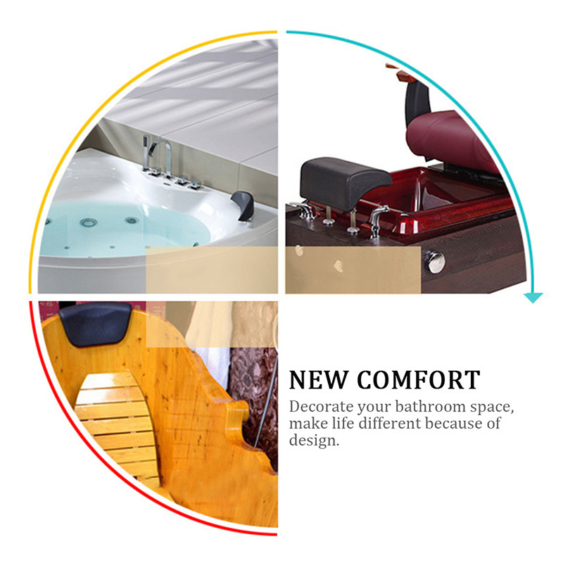 Jastuk za hidromasažnu kadu Neklizajući jastuk za kupanje PU Jastuk za kupanje Vodootporna udobnost Opuštajuća Glava Vrat Leđa Tijelo Kućna kupaonica