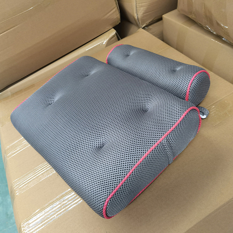 Jastuk za kupanje protiv klizanja, jastuci za kadu, jastuk za kupanje, jastuk za kupanje, naslon za glavu, s vakuumskim čašicama za vrat, leđa Kupaonski pribor