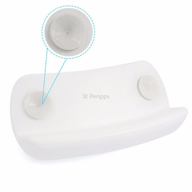 Vannas spilvens Vannas atzveltnes spilvens SPA ausu spilvena universāls piesūceknis Ūdensizturīgs vanna Īpašs mīksts elastīgs galvas spilvens