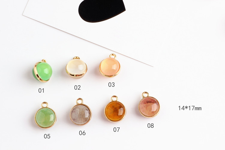 16 komada 14*17 mm Cabochon privjesci za naočale prikladni za naušnice, narukvice DIY slatki nakit