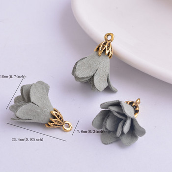 20 бр. Nap Flower Bud Tassels Charms Tassel за обеци, чанти, ключодържател Находки