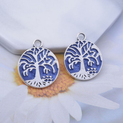 12tk/partii 20*24mm sulam elupuu Charm Ehted Findings Emailed Peadant