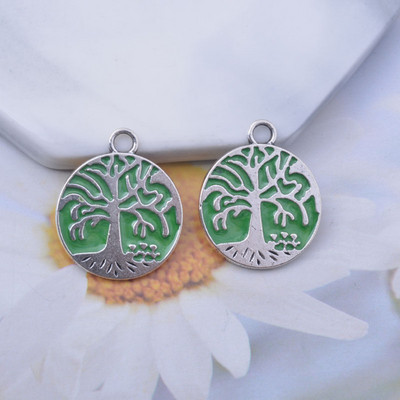 12tk/partii 20*24mm sulam elupuu Charm Ehted Findings Emailed Peadant