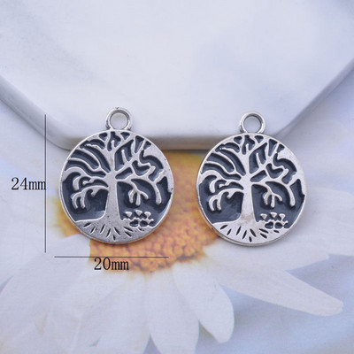 12tk/partii 20*24mm sulam elupuu Charm Ehted Findings Emailed Peadant