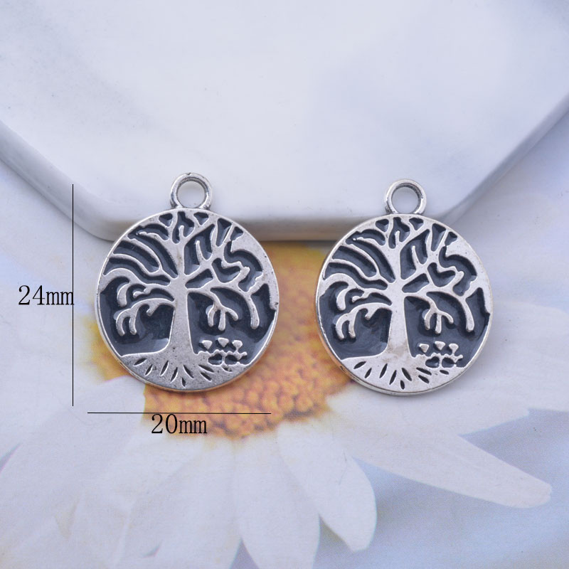 12tk/partii 20*24mm sulam elupuu Charm Ehted Findings Emailed Peadant