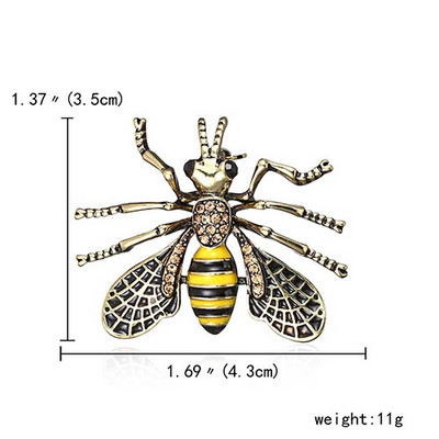 Modes, jauks, rokām darināts dzīvnieks, zilonis, varde, suns, pūce, medus bites kristāla, strālīšu pērļu kostīms, piespraudes piespraude sievietēm, rotaslietas dāvana
