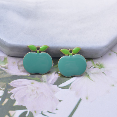 30 komada bakar hrana voće jabuka privjesci obostrano emajlirani mali privjesak ogrlica narukvica dodaci DIY nakit izrada naušnica