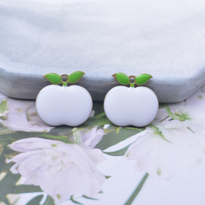 30 komada bakar hrana voće jabuka privjesci obostrano emajlirani mali privjesak ogrlica narukvica dodaci DIY nakit izrada naušnica