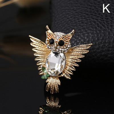 Rhinestone piespraudes Pūce Dzīvnieku saktas Sievietēm Vīriešu Apģērbi Šalle Sprādze Apkakle Rotaslietas Piespraudes Ballīšu Aksesuāri Piespraude