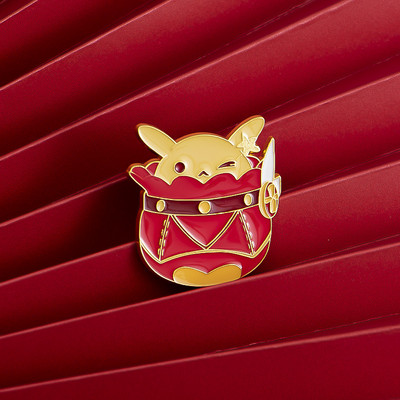 Jaunas emaljas piespraudes Genshin Impact Xiao Kaedehara Kazuha Venti Piespraudes piespraudes figūra Metāla nozīmītes pogas kolekcija Suvenīru Cosplay dāvana