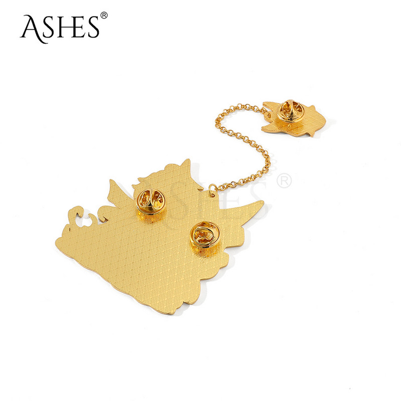 Jaunas emaljas piespraudes Genshin Impact Xiao Kaedehara Kazuha Venti Piespraudes piespraudes figūra Metāla nozīmītes pogas kolekcija Suvenīru Cosplay dāvana