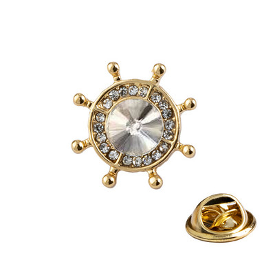 Korejas modes kristāla enkura stūre piespraude Vīriešu uzvalks krekls nozīmīte apkakles piespraudes Piespraudes rotaslietas greznība sievietēm aksesuāri dāvanas