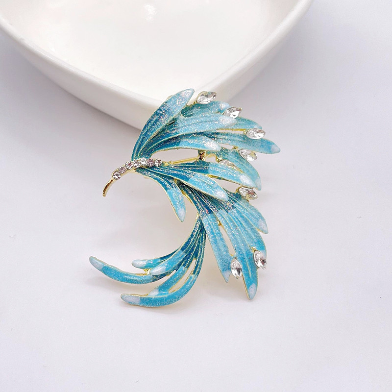 2022. gada jauna, jauka, spilgta lidojoša putna sakta sievietēm ziemas dzīvnieciņš kolibri Fēnikss balodis dzērve flamingo adata ar sprādzi ballītei