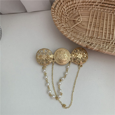 2020. gada jauna, 1 gab. Sievietēm eleganta mežģīņu lente, bantīte, karalienes kameo pērle, vintage piespraude dzimšanas dienas kāzu Ziemassvētku dāvanām