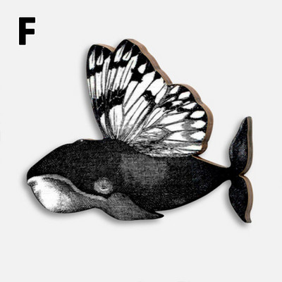 2022 Drveni broš Igla Privjesak Odijelo Životinjski broš Slatki ukras Životinje Igle Sova Svraka Ptice Broš Unikatna igla za vjenčanje