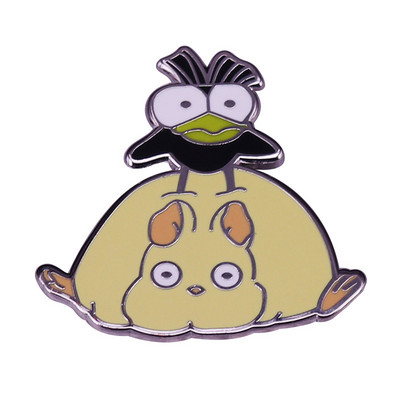 Spirited Away Stroger Soot Sprite Piespraudes Piespraudes Emalja Metāla nozīmītes Atloka piespraudes Piespraudes Jakas Džinsi Modes Rotaslietas Aksesuāri